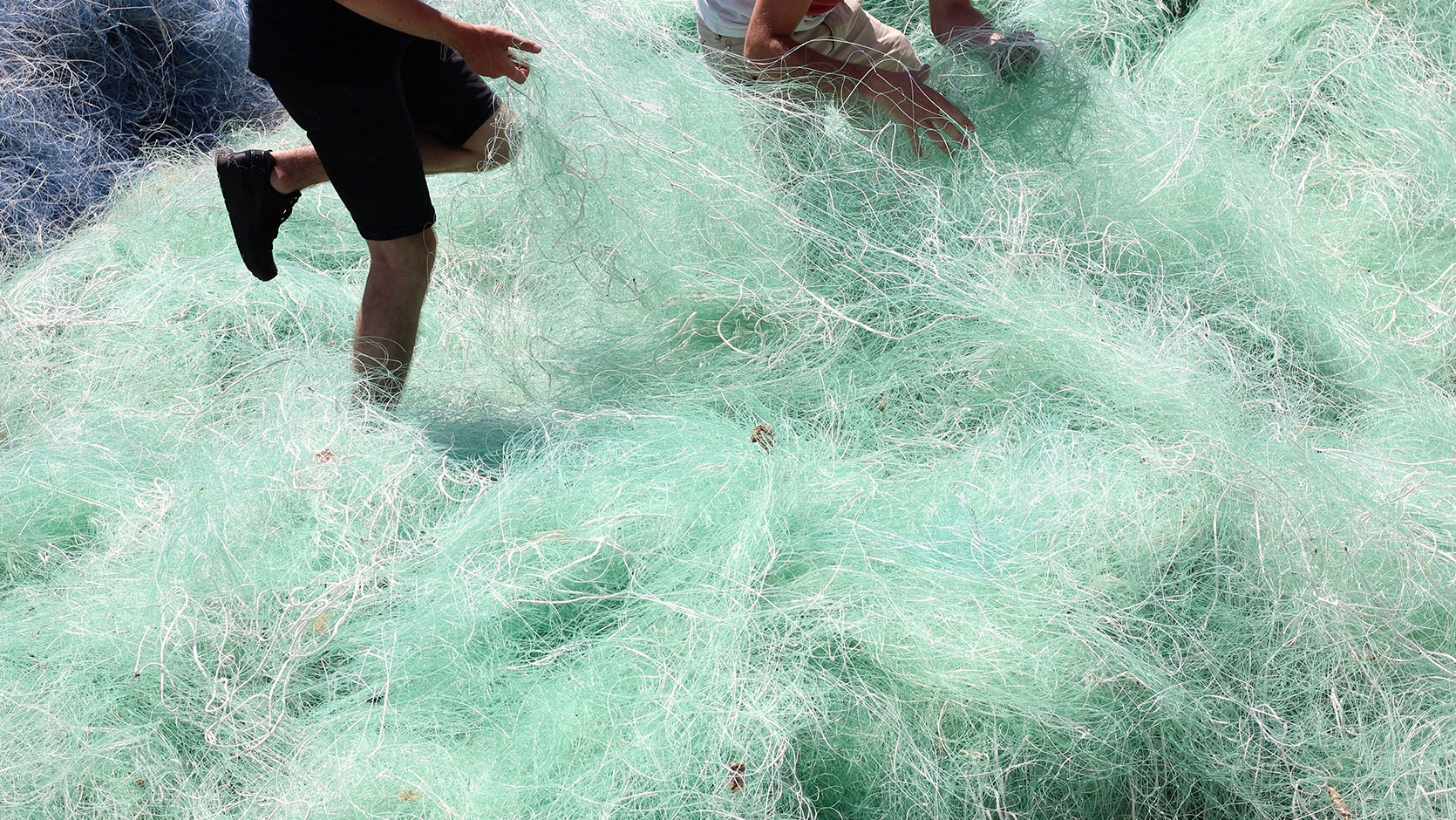 Histoire Fil And Fab Recyclage De Filets De Pêche Usagés